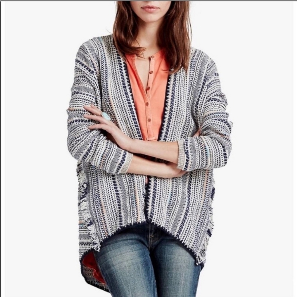 Lucky Brand Open Front Cardigan